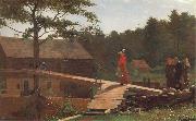 Winslow Homer Die Morgenglocke oil painting picture wholesale